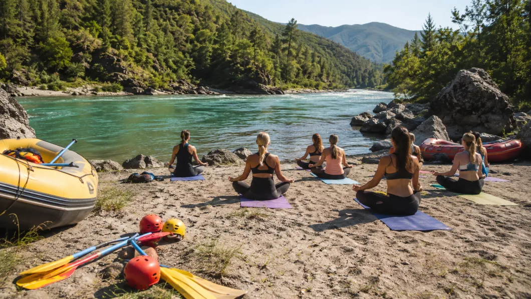 Rafting + Yoga: Adrenalin ve Sakinliği Aynı Günde Yaşamak