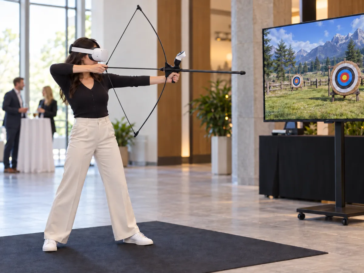 VR Archery Booth