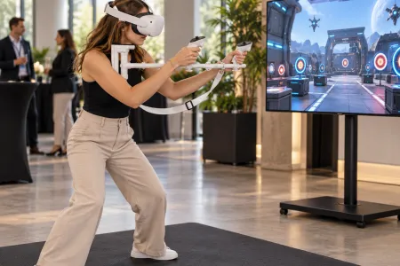 VR Savaş Oyunu Deneyim Standı